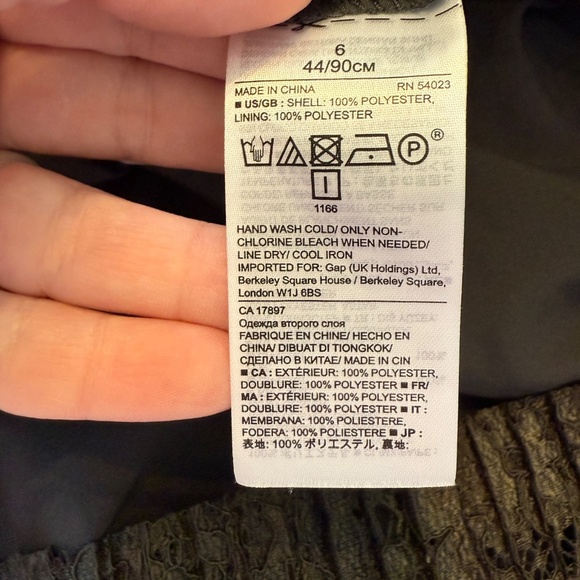 Banana Republic Lace Pleated Maxi Skirt dark green 45153 - Picture 11 of 13